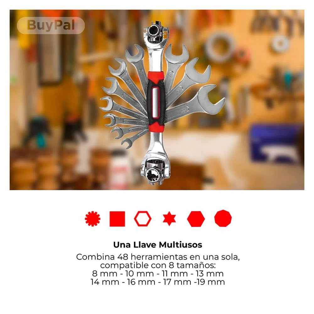 LLAVE UNIVERSAL 360 ° 48 EN 1